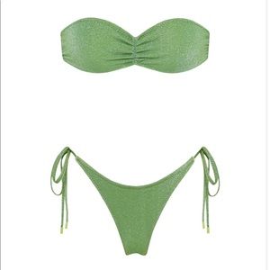 Triangl Vance Bikini in Fawn Sparkle size Small